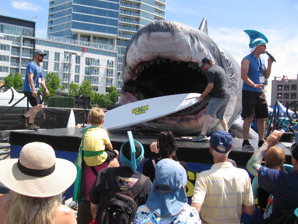 Maybe a surfboard tastes better.