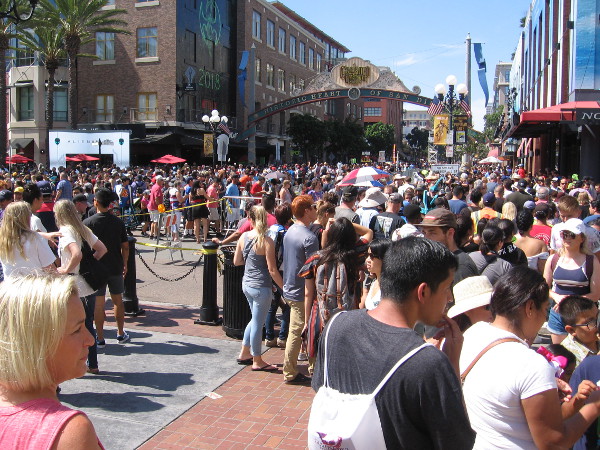 On Saturday at 2018 Comic-Con, the craziness gets underway.