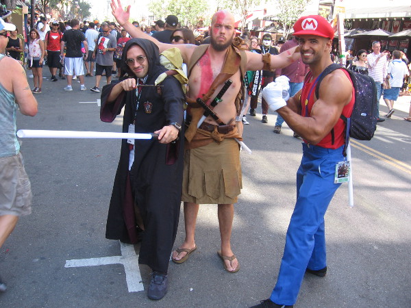 Of course! It's Comic-Con!