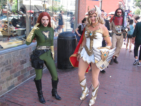 She-Ra and her pal have things under control.