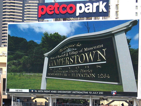 Cooperstown, New York is home to the National Baseball Hall of Fame and Museum.