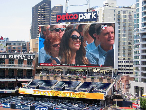 Trevor thanks his wife.