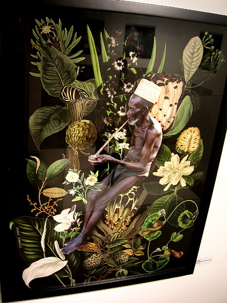 Tan Man, a digital collage by Jessi Jumanji.