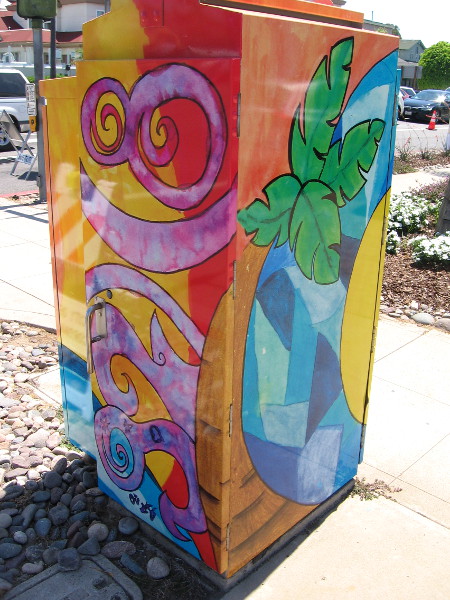 Art Outside the Box celebrates Coronado's zip code 92118.