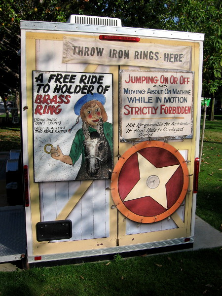 If these images seem familiar, you might have seen them in Balboa Park, where the historic carousel provides rides today!