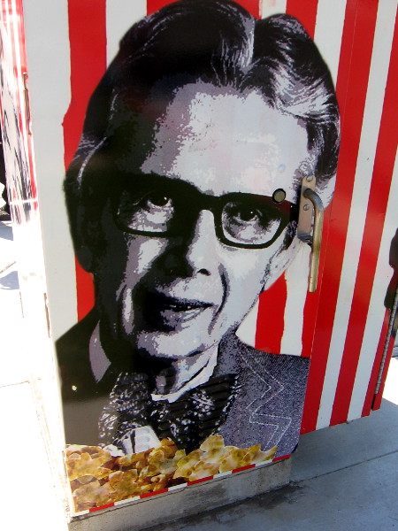 One more side of the Popcorn utility box. Orville Redenbacher was a resident of Coronado!