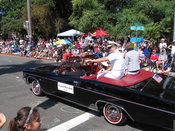 The Grand Marshall this year was Vice Admiral Brown.