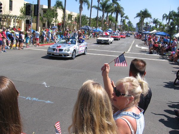 The Fourth of July Parade in Coronado goes on and on with too many participants to mention!
