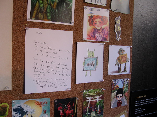Examples of one letter and some fan art.