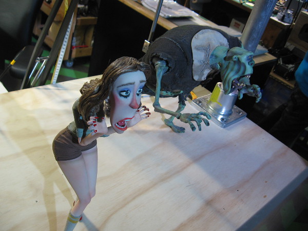 Two of the puppets, I believe from ParaNorman.