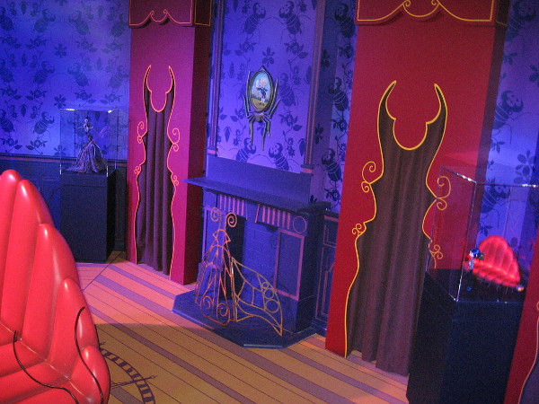 Near the end of the tour, there is a life-size replica of Coraline's Other World Living Room.