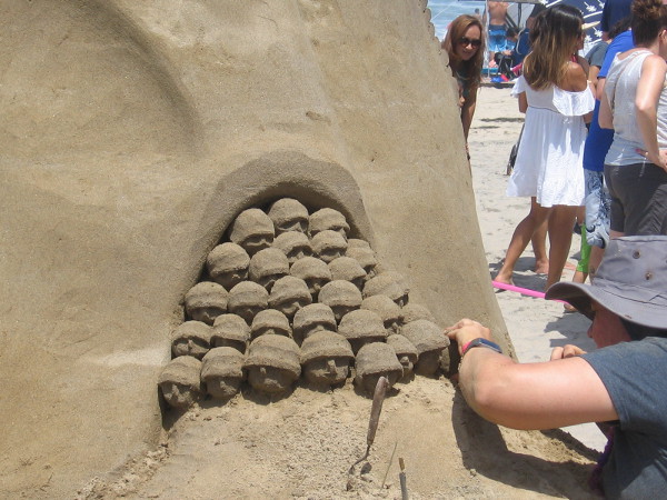 Many heroes behind the medal.