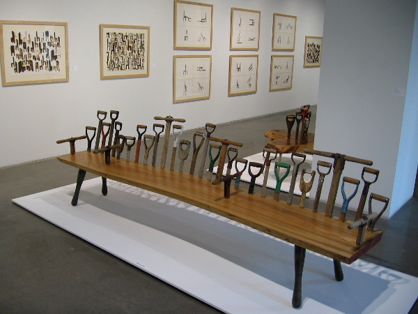 A room full of practical objects made dreamlike.