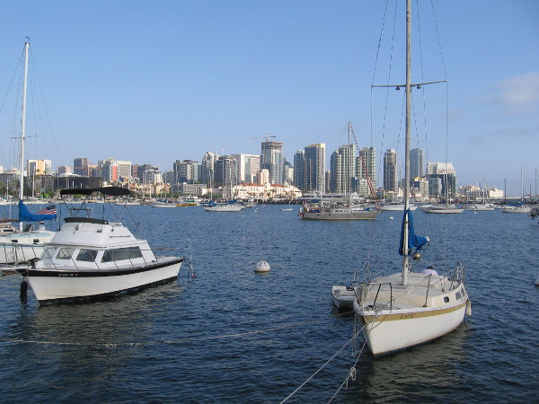 Now I'm on the Embarcadero by the water, in the Crescent Area that I visited in my last blog post.