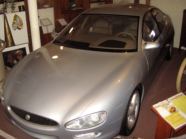 Buick XP 2000, a fully automated 1994 self-driving concept car that was donated to the J. A. Cooley Museum because the designer was very impressed by the collection when GM executives visited the museum.
