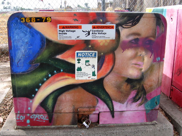 Surprising street art on El Cajon Boulevard in City Heights.