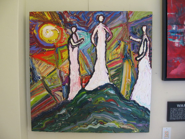 New art is always appearing around Liberty Station, a unique cultural center in San Diego!