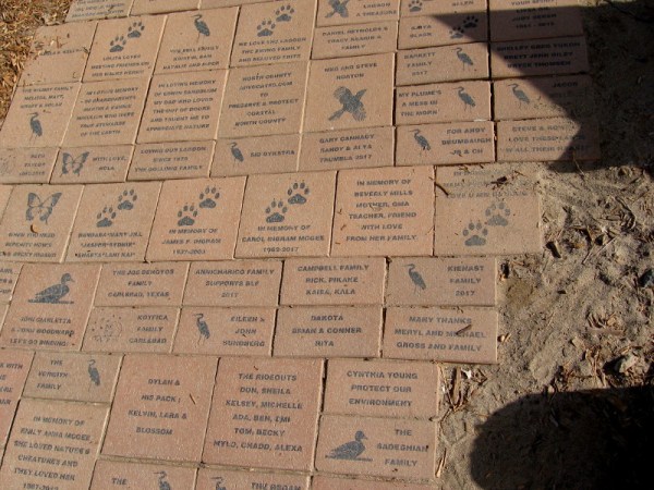 People can purchase a personalized brick to help support the Batiquitos Lagoon Foundation.