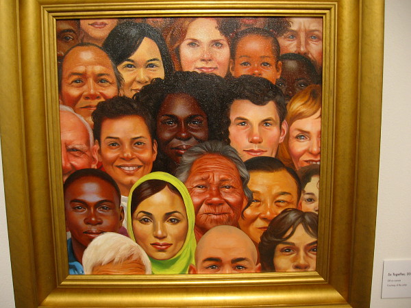 So Together, 2016, oil on canvas, Kadir Nelson.