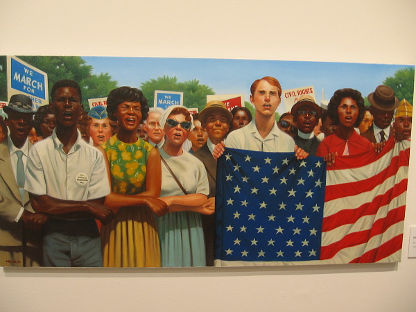 We Shall Overcome, 2016, oil on canvas, Kadir Nelson.
