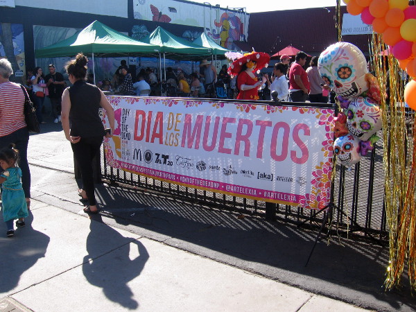 The 2nd Annual Day of the Dead North Park Festival had a couple blocks of Ray Street overflowing with color and life!