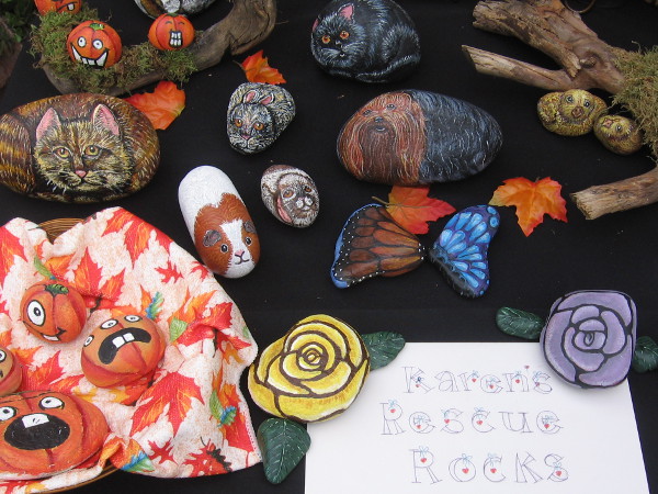 Karen's Rescue Rocks are fun and colorful!