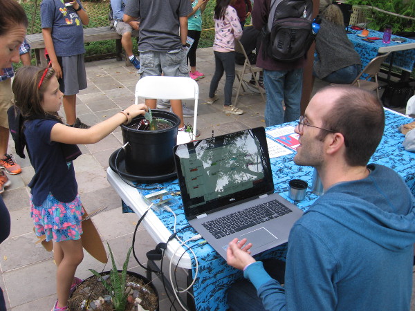 The potted Rootbound Players would play music when their leaves were touched by a finger!