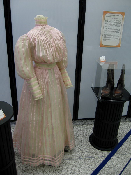 Dress, circa 1900. From the San Diego State University School of Theater, Television, and Film Historical Collection.