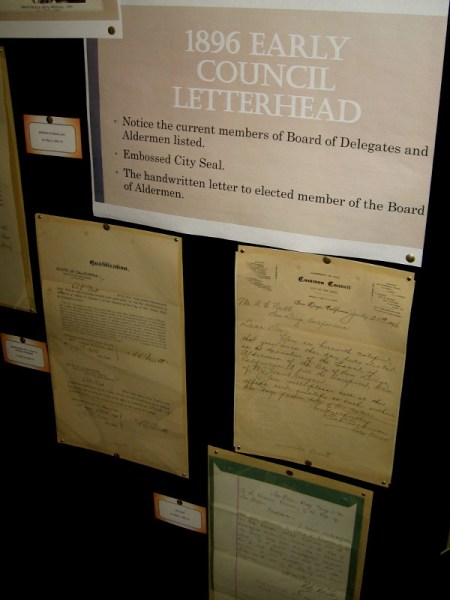More documents from the late 19th century provide examples of early council letterhead.