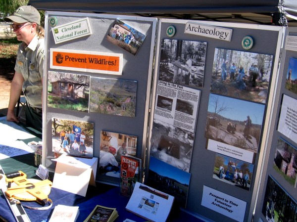 Cleveland National Forest had a big display, too. They also like volunteers.