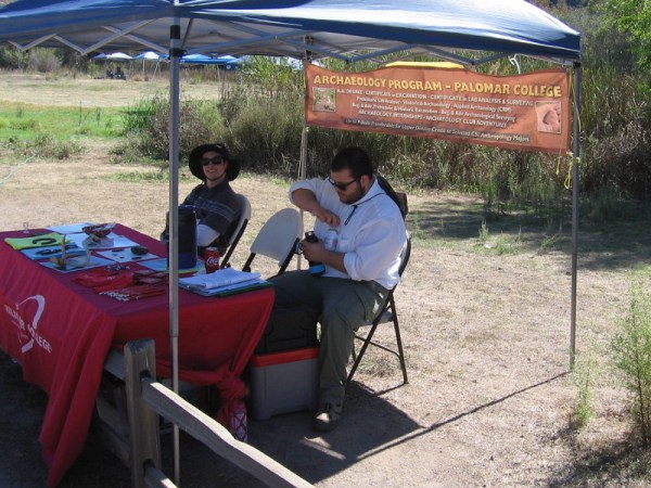 Excavations at Los Peñasquitos Canyon Preserve are carried out by students in the Archaeology Program at Palomar College.