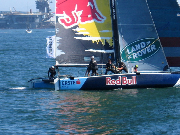 Sails of many types were spotted today out on beautiful San Diego Bay!