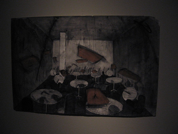 Mother, The Air Is Blue, The Air Is Dangerous, Working Drawing I. Ink, charcoal, and collage, 2015, by artist Tim Shaw.