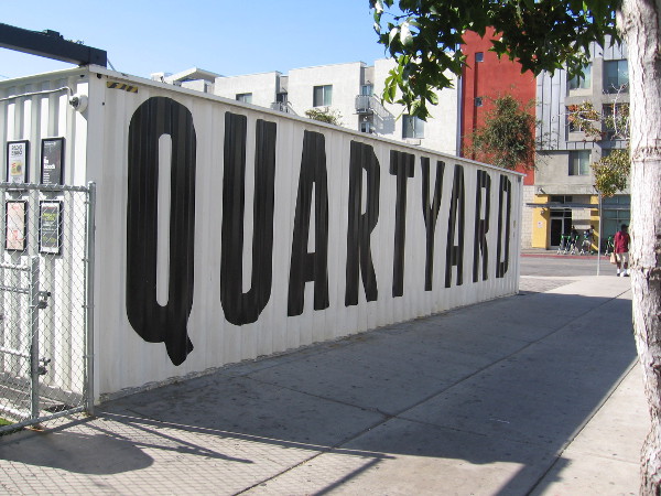 The Quartyard in East Village moved half a year ago to this new location at the corner of Market Street and 13th Street.