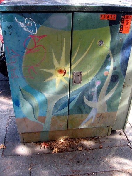 Some more cool but faded street art.