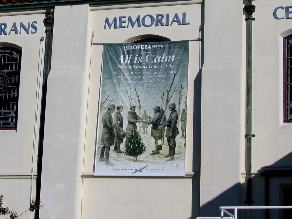 All Is Calm: the Christmas Truce of 1914 is an inspiring opera that reminds one and all of our essential humanity. It will touch your heart deeply.