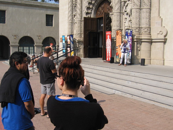 People gather for a symbolic, emotionally powerful event.