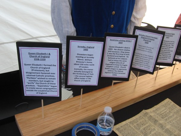 A timeline of Pilgrim history begins with the formation of the Church of England. Puritans sought to eliminate retained Catholic practices. Separatists created secret congregations.