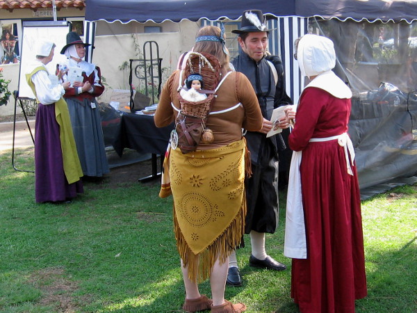 The descendants of the Mayflower Pilgrims gather for a special event in San Diego's Balboa Park!