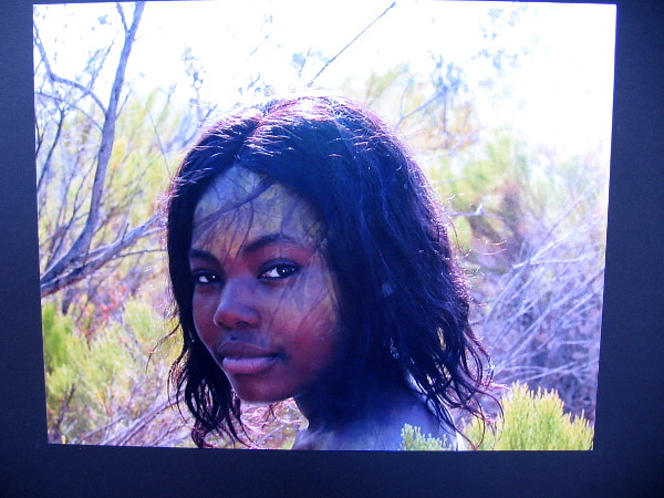 Caught, Rachel Silvis, digital photography collage. Grossmont High School.