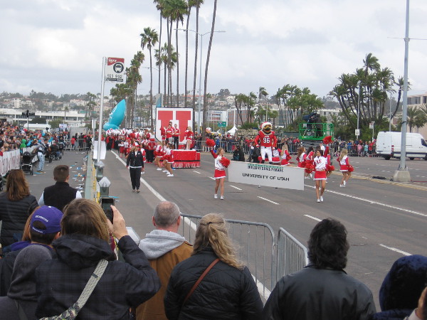 Look! Here comes the University of Utah!
