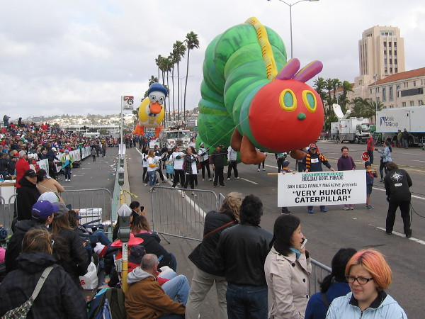 It's the beloved Very Hungry Caterpillar!