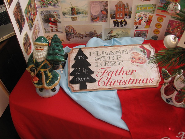 The House of England was hoping that Father Christmas would Please Stop Here.