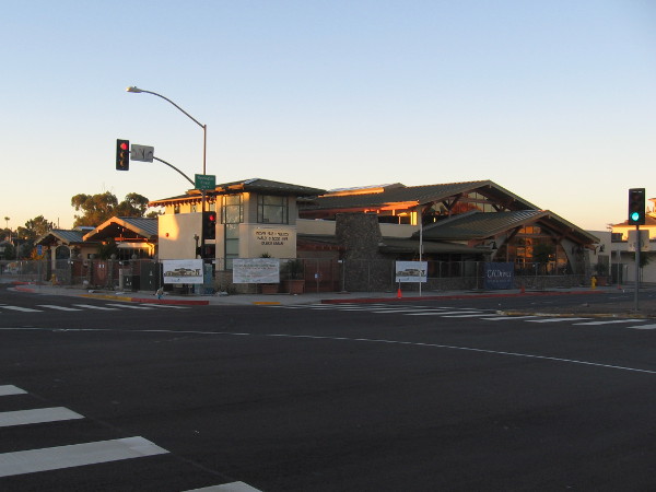 And the books will finally arrive at their much larger, very beautiful new home.