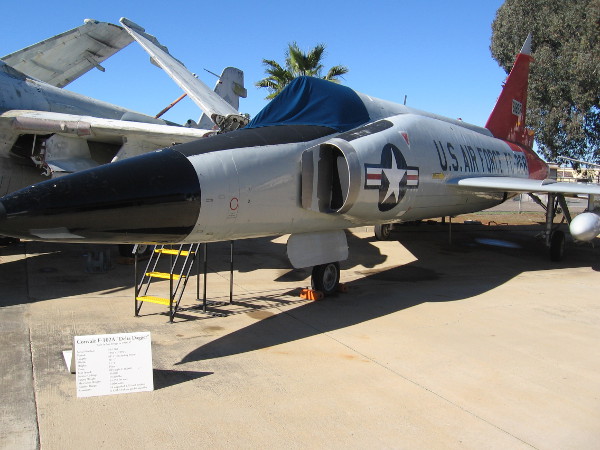 Convair F-102A Delta Dagger built in San Diego 1956-1957.