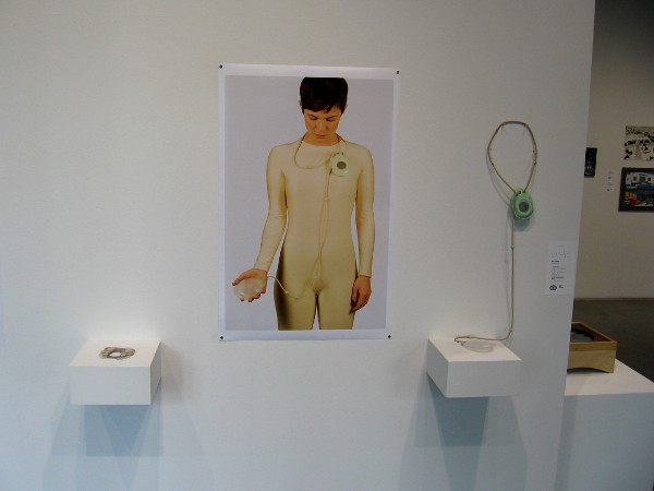 CareLink: transmitting internal data, 2017, Kelly Temple. Archival digital print and other materials.