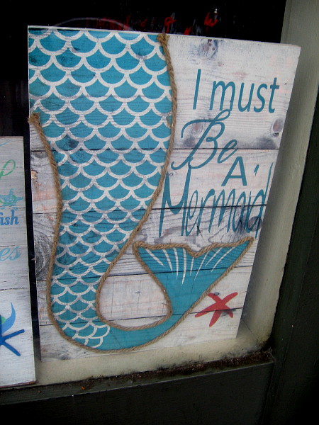 I must be a mermaid.