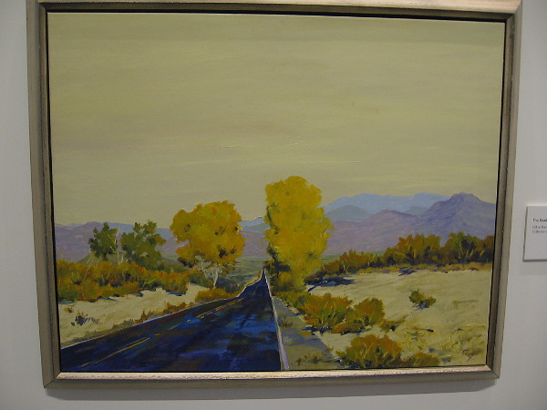 The Road Less Traveled, 2003, oil on linen.