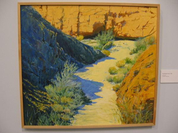 Stonebridge Canyon, 2016, oil on linen.