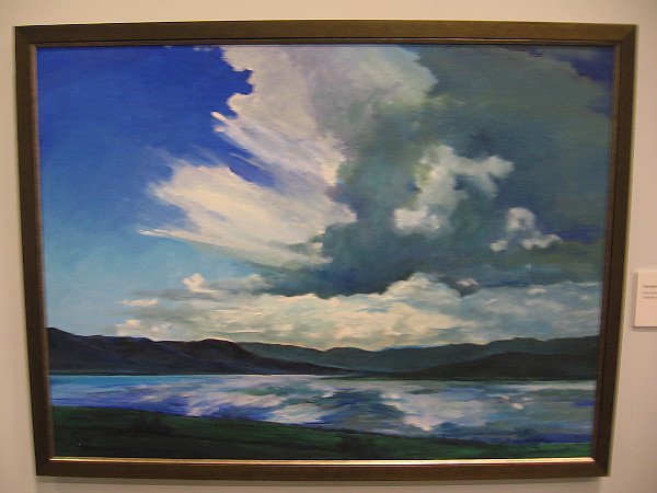 Henshaw After the Storm, 2007, oil on linen.